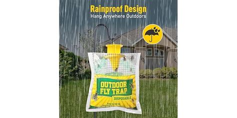 Outdoor Hanging Fly Traps (4 Pack)