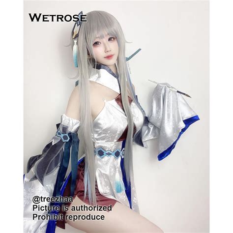 Jual 【wetrose】 Ready Stock Genshin Liyue Guizhong Haagentus Cosplay