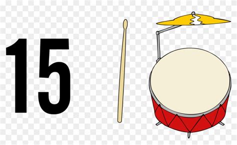 Number Fifteen Clipart