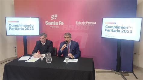 Paritaria 2023 El Gobierno De Santa Fe Saldará La Deuda En Marzo Por