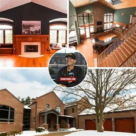 Jim Harbaugh House And Hometown Where Does The Michigan Hc Live