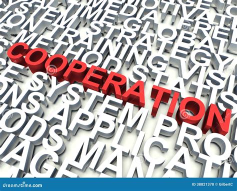Samenwerking stock illustratie. Illustration of organisatie - 38821378