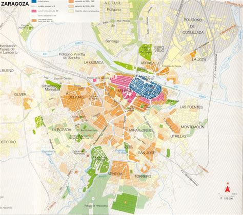 Zaragoza map - Full size | Gifex