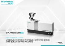 Dynamic Image Analysis Particle Size Analyzer CAMSIZER X2