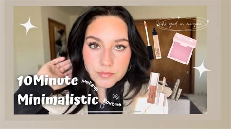 Easy 10 Minute Clean Girl Minimalistic Makeup Routine YouTube