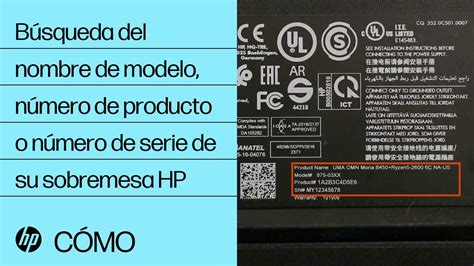 Total Imagen Como Saber El Modelo De Una Computadora Hp Abzlocal Mx