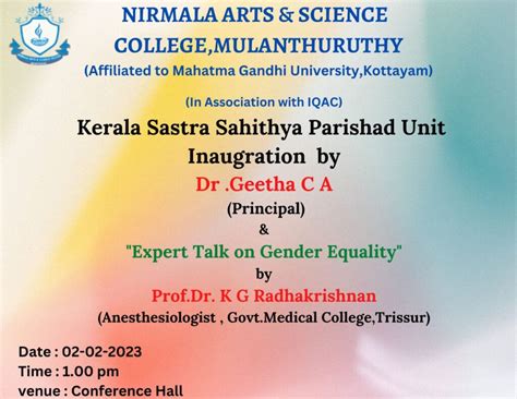 Kerala Sastra Sahithya Parishad Unit Inauguration Nirmala Arts And