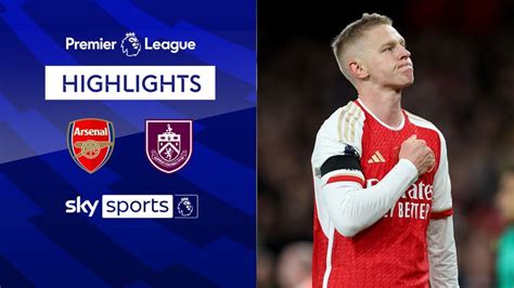 Arsenal 3-1 Burnley | Premier League highlights | Video | Watch TV Show | Sky Sports