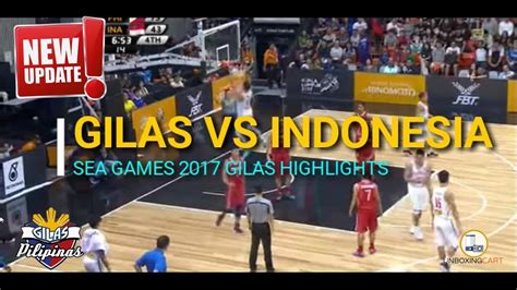 Gilas Sea Games Champions Philippines Vs Indonesia Final Game