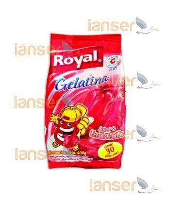 Ianser Royal Gelatina Sabor Fresa Funda