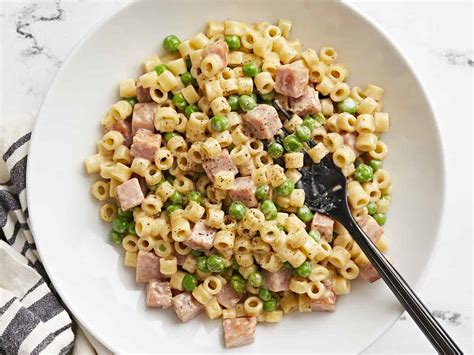 Pasta With Peas And Ham Recipe Cart