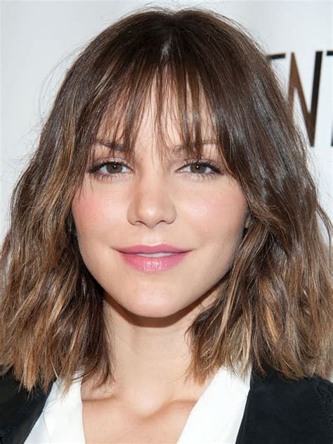 The Best And Worst Bangs For Diamond Faces Diamond Face Hairstyle Diamond Face Shape