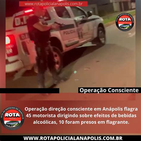 Opera O Dire O Consciente Em An Polis Flagra Motorista Dirigindo