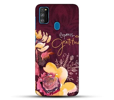 Pikkme Samsung Galaxy M21 Designer Printed Hard Back Cover Case For Samsung Galaxy M21 Flower