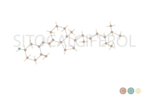 Sitocalciferol Molecular Skeletal Chemical Formula 43225426 Vector Art At Vecteezy