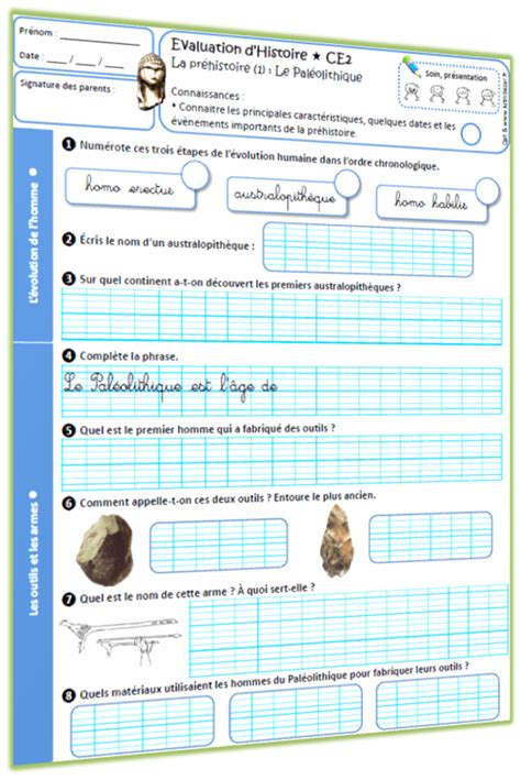 La Préhistoire Au Cycle 3 Lutin Bazar Ce2 Préhistoire Ce2