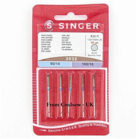 Singer Sewing Machine Needles Domestic Standard Ballpoint Overlock