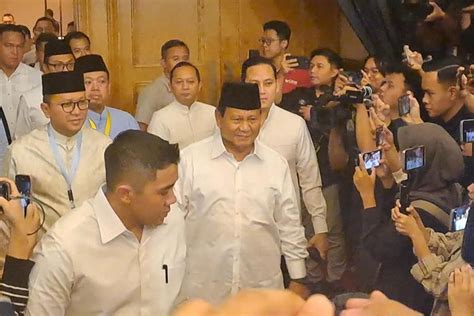 Prabowo Usul TKN Jadi Gerakan Solidaritas Nasional Presiden Ke 8 Jadi