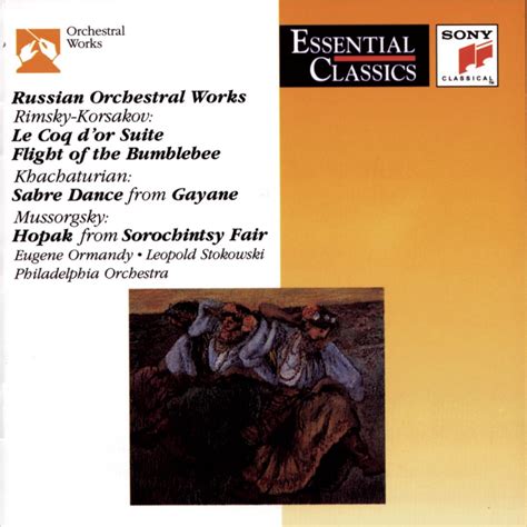 Russian Orchestral Works Rimsky Korsakov Le Coq D Or Khachaturian