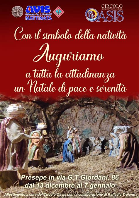 La magia della Natività allestito a Mattinata il Presepe tradizionale