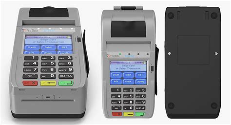 Credit Card Terminals Collection 3 3d Model 79 3ds Obj Max C4d