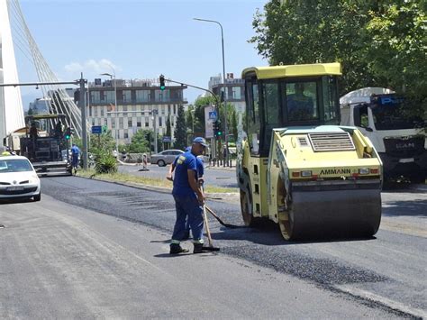 ДАН Počelo asfaltiranje Ulice 13 jula