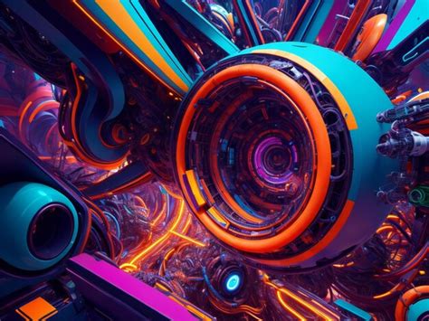 Premium Ai Image A Colorful Abstract Background With Many Different