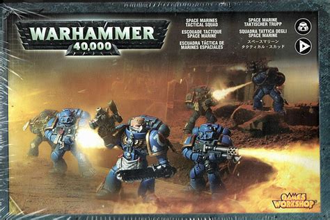 Warhammer 40k Space Marine Tactical Squad 40000 Games Workshop Citadel