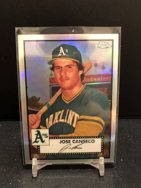 Yahoo オークション JOSE CANSECO ATHLETICS 2021 TOPPS CHROME PL