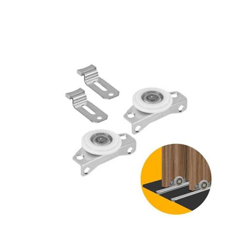 Roldana Para Porta De Correr Kit Sd-302 Com Rolamento - Fgvtn - Roldana ...