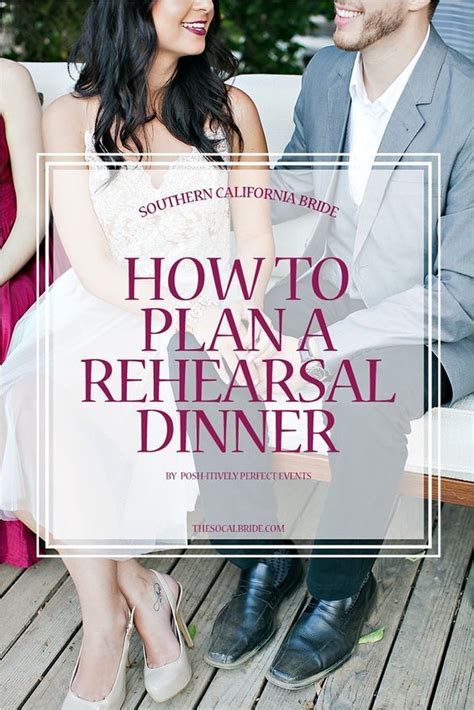 Planning Your Rehearsal Dinner With Images Wedding Rehearsal