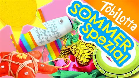 6 bastelideen für den Sommer Sommer Spezial Kinder DIY Kinder