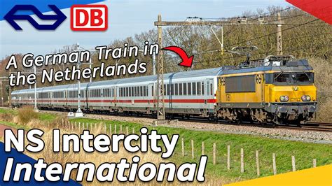 A German Train In The Netherlands First Class On Ns International