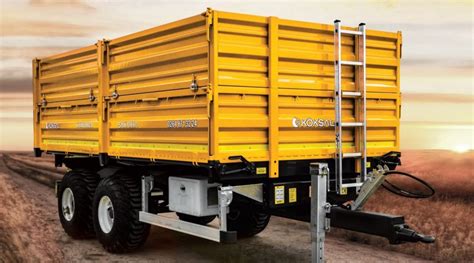 Tehnică și Utilaje Agricole Remorcă Cu Două Axe Tandem Descărcare 3