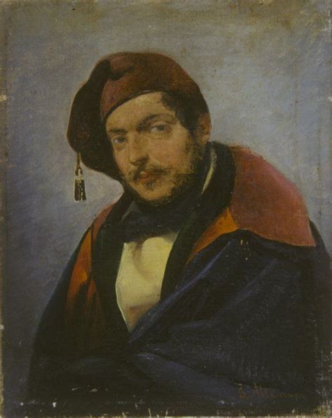 Gaetano Donizetti Altamura Francesco Saverio Olio Su Tela Cm