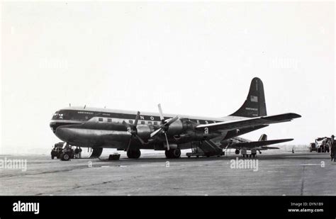 Boeing Model 377 Stratocruiser Stock Photo Alamy