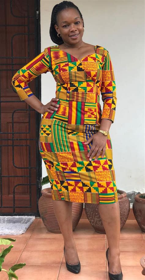 Ghanaian Kente Dresses
