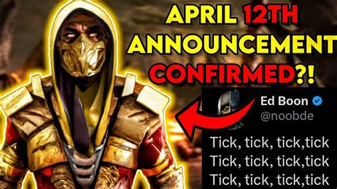 Mortal Kombat 12 Announcement Date Confirmed New Infospeculation