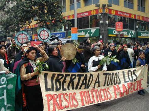 Huelga solidaria con los presos políticos mapuches Para La Libertad