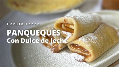 Cómo Hacer Panqueques Caseros Con Dulce De Leche FÁcil En Licuadora