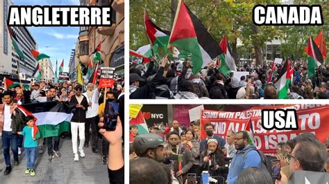 Des MANIFS PRO HAMAS Partout Vers Le Chaos Total Chez Nous YouTube