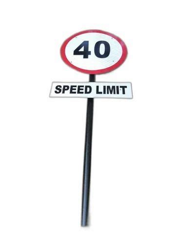 Speed Limit Sign Speed Limit Retro Reflective Sign Board Manufacturer