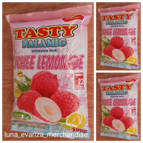 Palamig Powder Mix Lychee Lemonade 12 Kilo Shopee Philippines