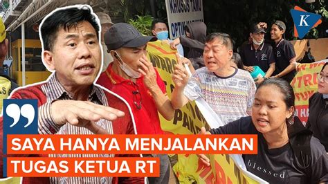 Riang Prasetya Minta Maaf Ke Pemilik Ruko Mengaku Hanya Lakukan Fungsi