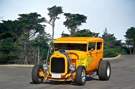 1929 Ford Hot Rod Sedan Photograph By Dave Koontz