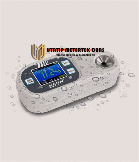 Kern Digital Refractometer Orf U Utatip Metertek Duas