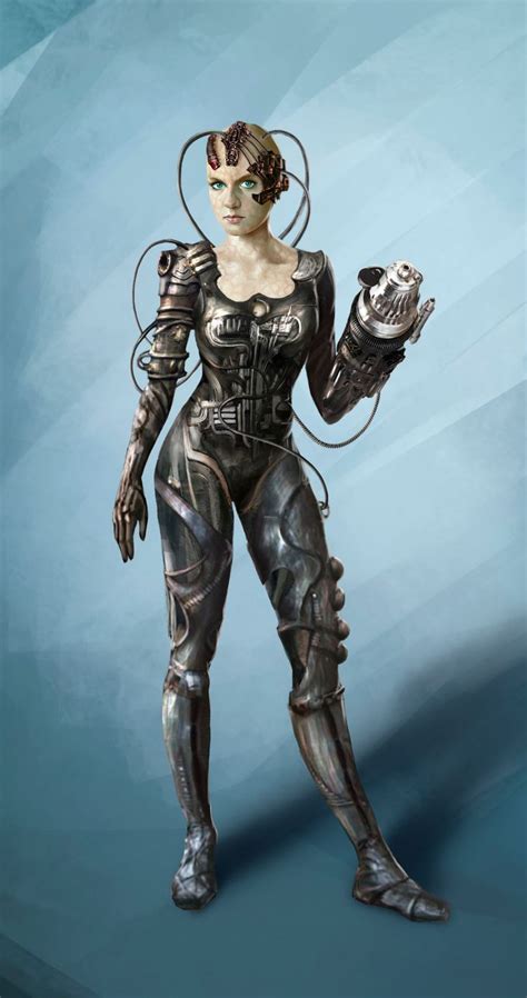 Borg Lady Gabriela Shel Star Trek Borg Star Trek Poster Star Trek