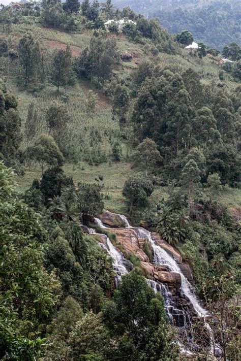 Waterfall In Udzungwa National Park Tanzania Africa Stock Photo