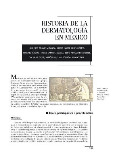 HISTORIA DE LA DERMATOLOG