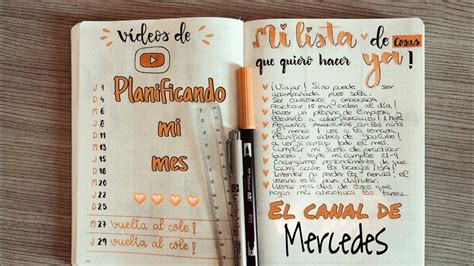 Planificación Mensual Bullet Journal Agosto 2019 Youtube